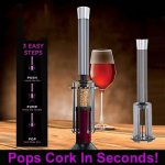 Vacuum Kitchen Tool Bottle Opener Cork Remover Air Pump Pressure Red Wine NEW