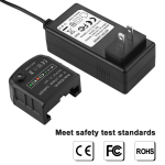 Battery Charger Lithium-Ion Replacement for Black & Decker LBXR20 14.4V/18V/20V