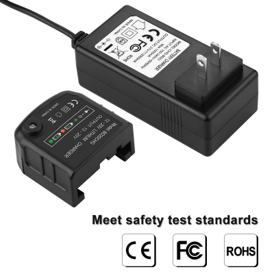 Battery Charger Lithium-Ion Replacement for Black & Decker LBXR20 14.4V/18V/20V