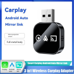 3 In 1 Wireless Carplay Smart Mirror Link Carplay Android Auto USB Dongle Free Shipping