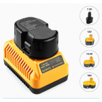 DC9310 Fast Battery Charger For Dewalt DC9096 DC9071 7.2V-18V Ni-MH NiCD Battery