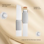 2-in-1 White Foundation Stick Colour Changing Concealer Stick with Brushe