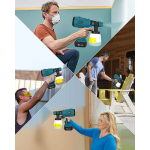 High Power Electric Paint Sprayer for Makita 18V Battery Cordless HVLP Spray Gun