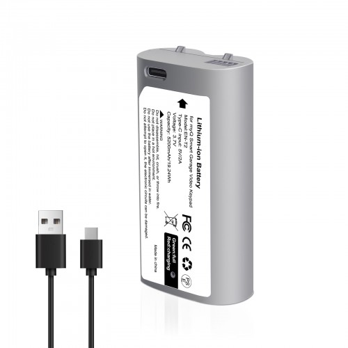 Battery Replacement for myQ Smart Garage Video Keypad